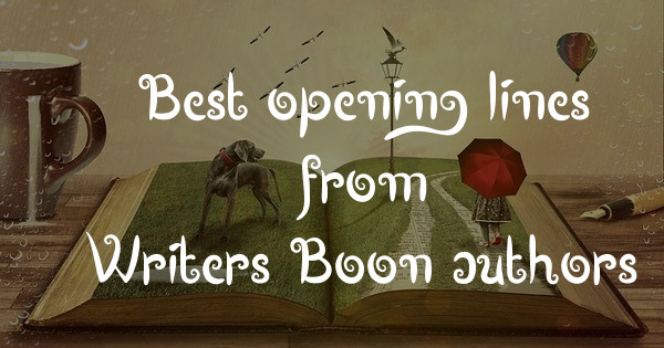 Best opening lines from Writers Boon authors