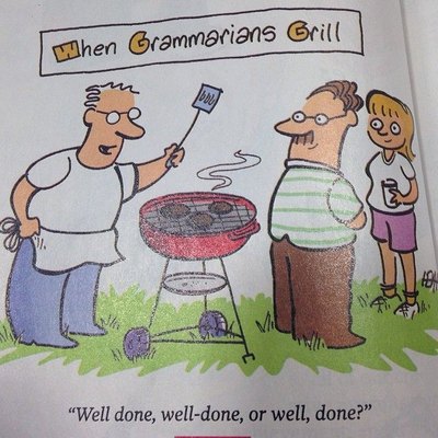 Grammarians grilling