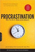 Procrastination: Why You Do It, What To Do About It-Jane B. Burka